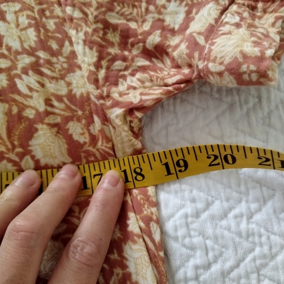 Faherty Hana Sierra India Floral Mini Dress Sz S - Picture 8 of 9